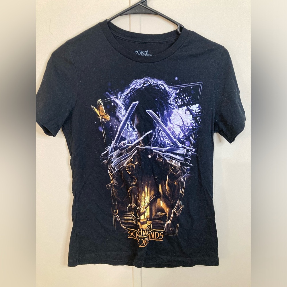 Limited Edition Edward Scissorhands T Shirt Black Cavity Colors Women's Size S
